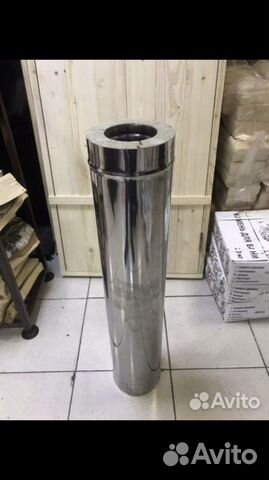 Седвич труба дымоход 115/200 нерж.-нерж. 0.5-1.0мм