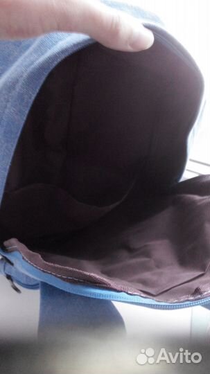 Новый голубой рюкзак