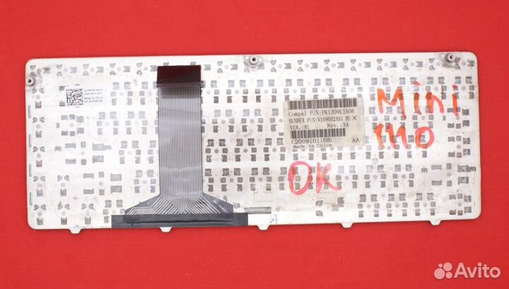 Клавиатура для ноутбука Dell Inspiron Mini 11, 11z