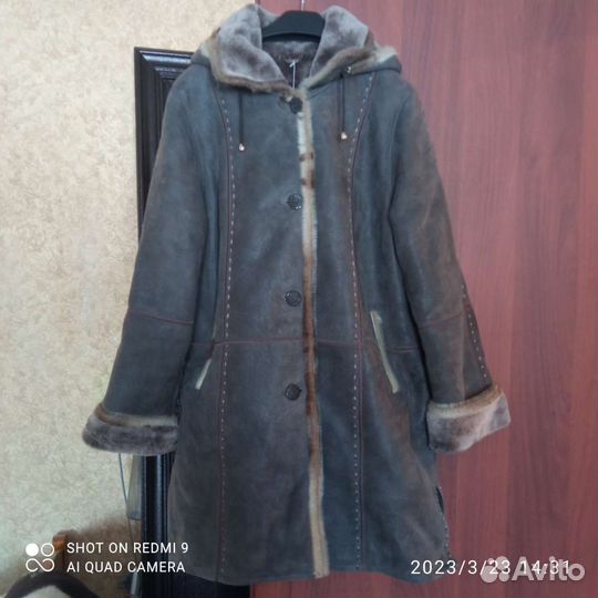 Дубленка женская новая 48 50