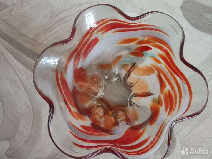 Вазаы цветное стекло