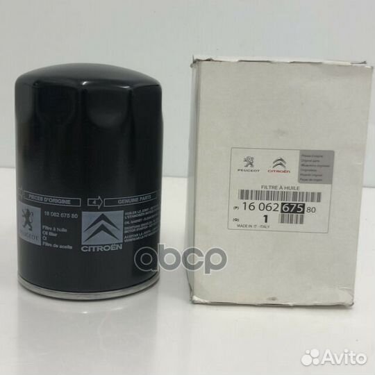 Фильтр масляный 1606267580 Peugeot-Citroen