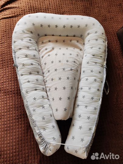 Гнездышко-кокон для новорождённых,лежак для малыша