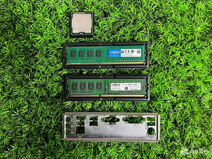 Комплект Мат. плата asus P8H61-MX + i3 2100 + DDR3