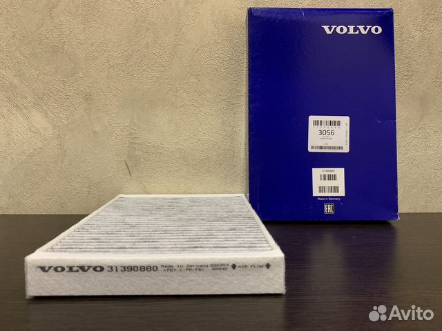 Фильтр салона угольный S60/80, хс60 Volvo 31390880