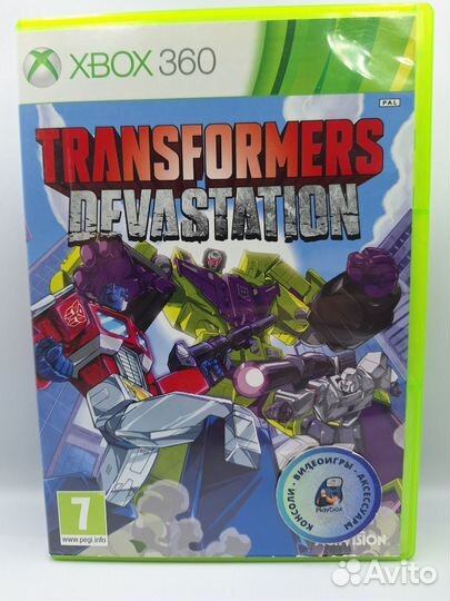 Transformers Devastation xbox 360 (б/у, англ.)