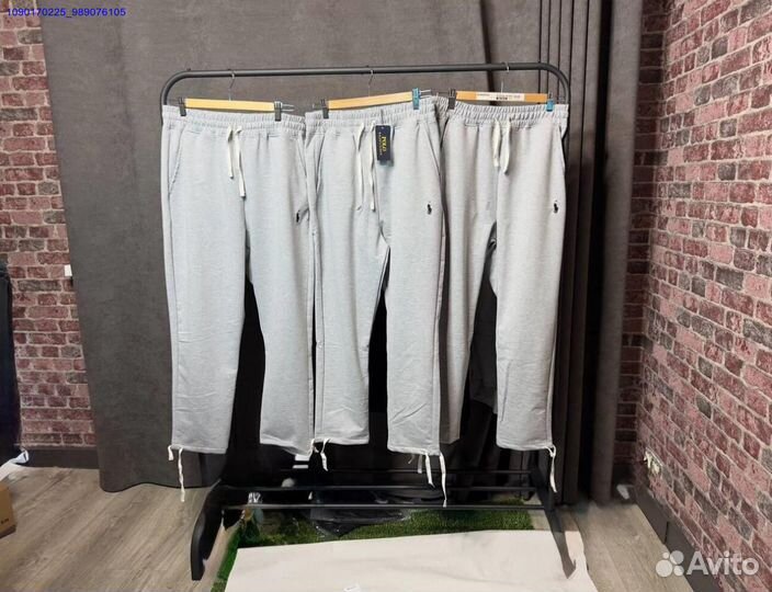 Штаны Polo Ralph Lauren серые (Арт.41361)