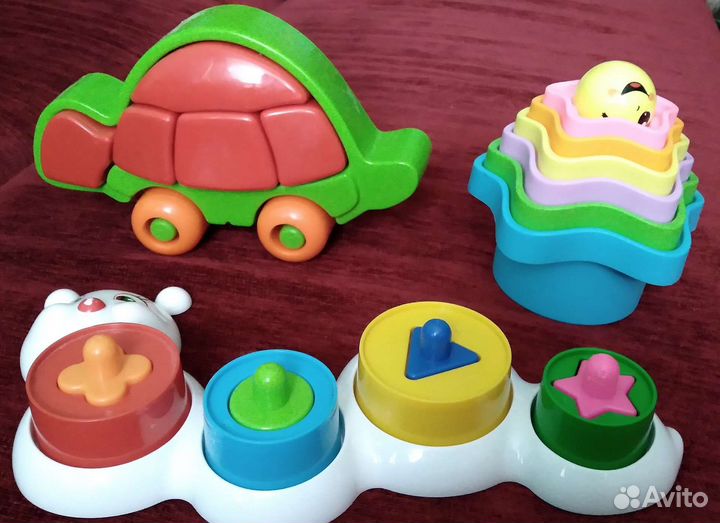 Развивающие игрушки пакетом