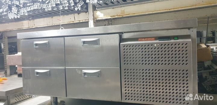 Холодильный стол hicold с ящиками