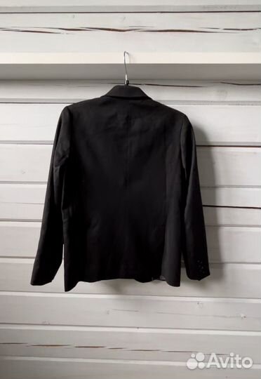 Пиджак zara черный школьный
