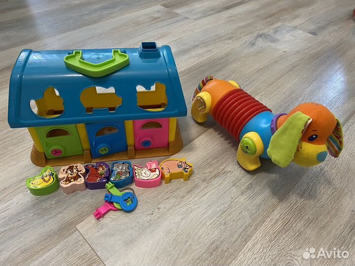 Развивающие игрушки пакетом до 1 года