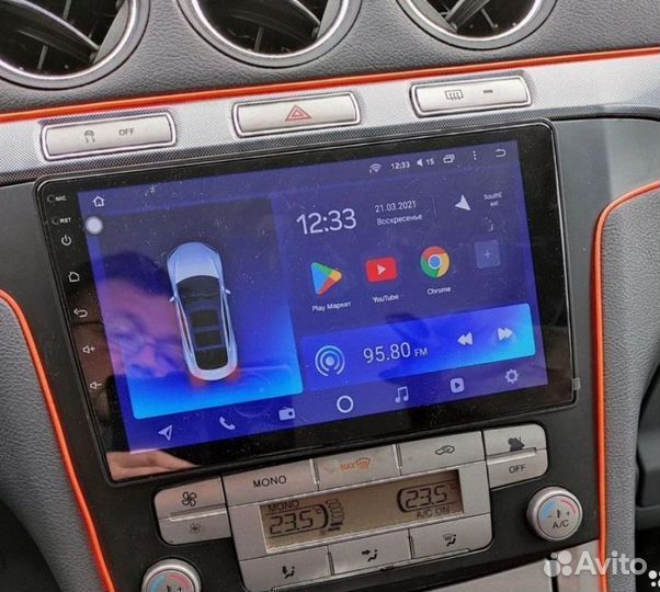 Магнитола Ford S-max Android IPS