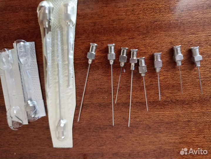 Шприцы, иглы, бокс для стерилизации