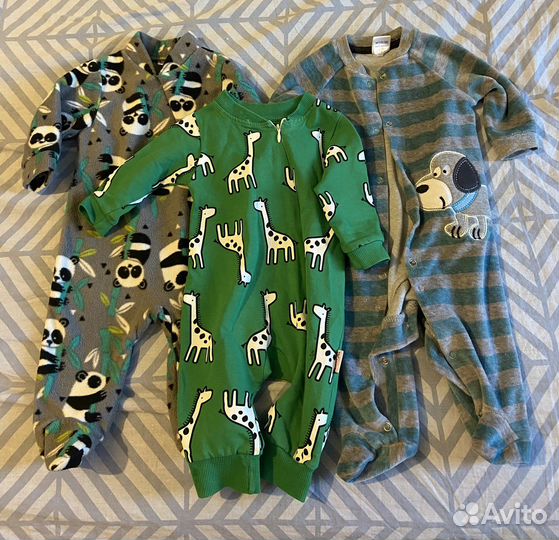 Детские вещи 0-9мес