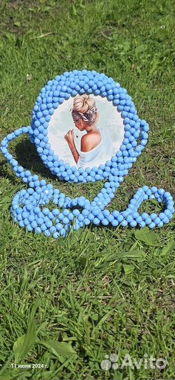 Сумка женская из бусин