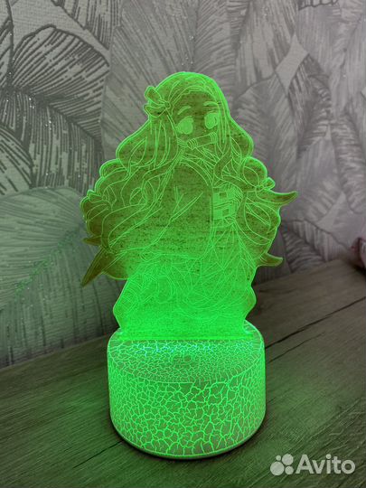 Новый 3D ночник аниме