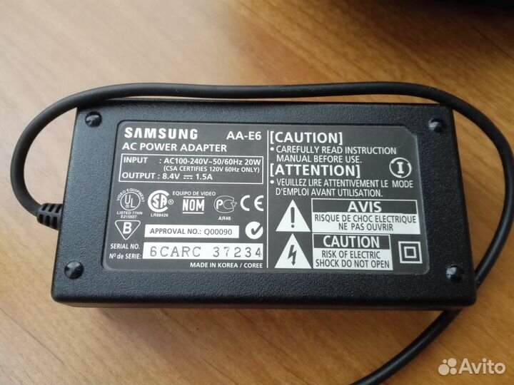 Видеокамера samsung VP-W60