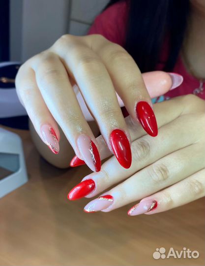 Наращивание ногтей Маникюр Педикюр