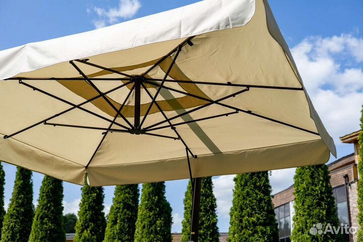 Зонты для кафе и ресторана на боковой опоре
