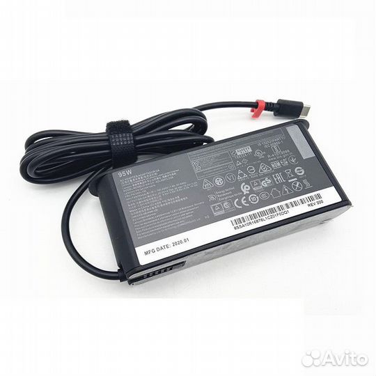 Блок питания для Lenovo adlx95YLC3A Type-C 95W