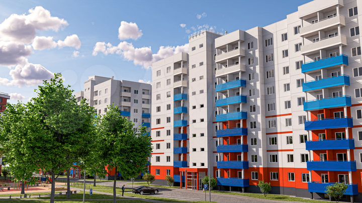 1-к. квартира, 38,3 м², 9/9 эт.