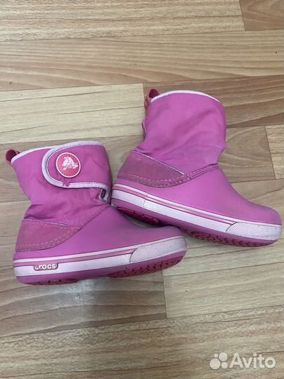 Сапоги crocs c8 детские