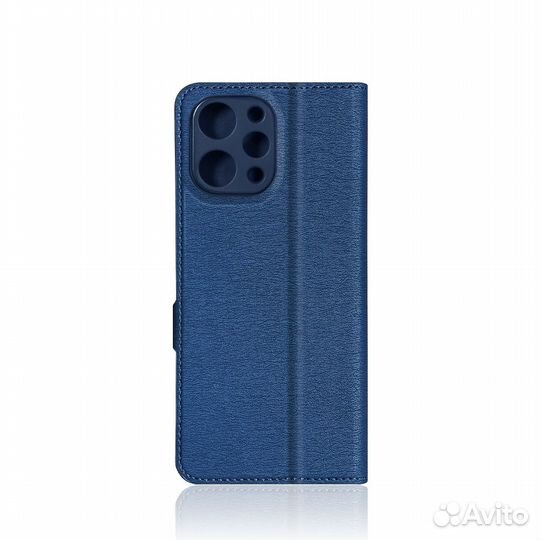 Чехол с флипом для Xiaomi Redmi 12 (4G) DF (blue)