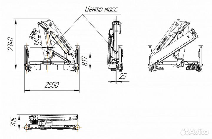DongFeng C120L с КМУ, 2023