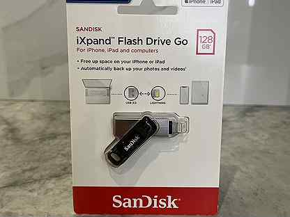 Флешка для iPhone SanDisk IXpand Flash Drive 128GB