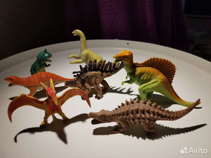 Набор динозавров и доисторических животных