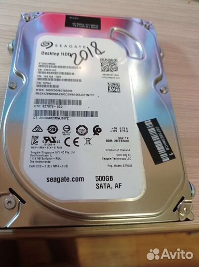 Seagate Desktop HDD 500gb SATA