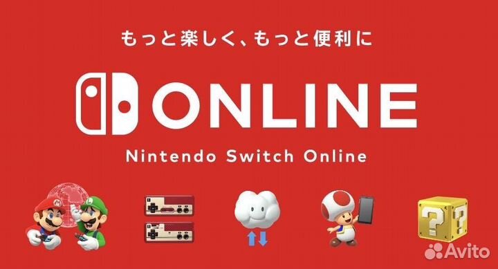 Nintendo Switch online / семейный план