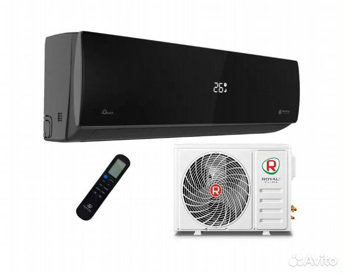Сплит-система Royal Clima attica nero RC-AN22HN Ro