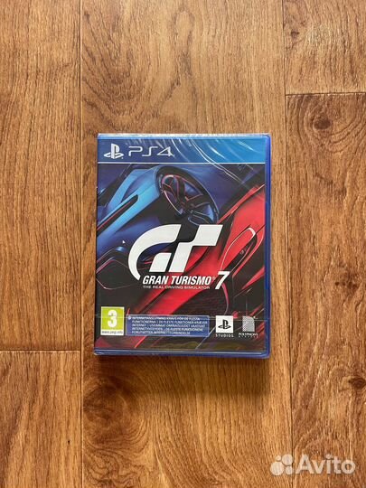 Gran Turismo 7 для Sony ps4. Диск новый в пленке