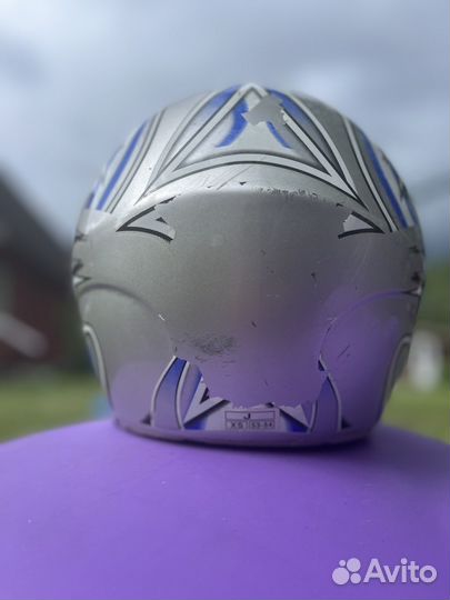 Шлем мотоциклетный мопед велосипед 53-54