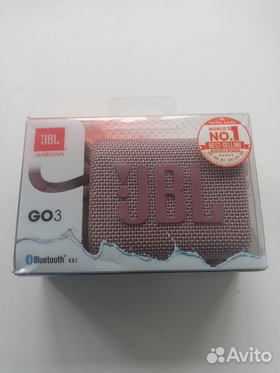 Колонка JBL GO3, оригинал, новая