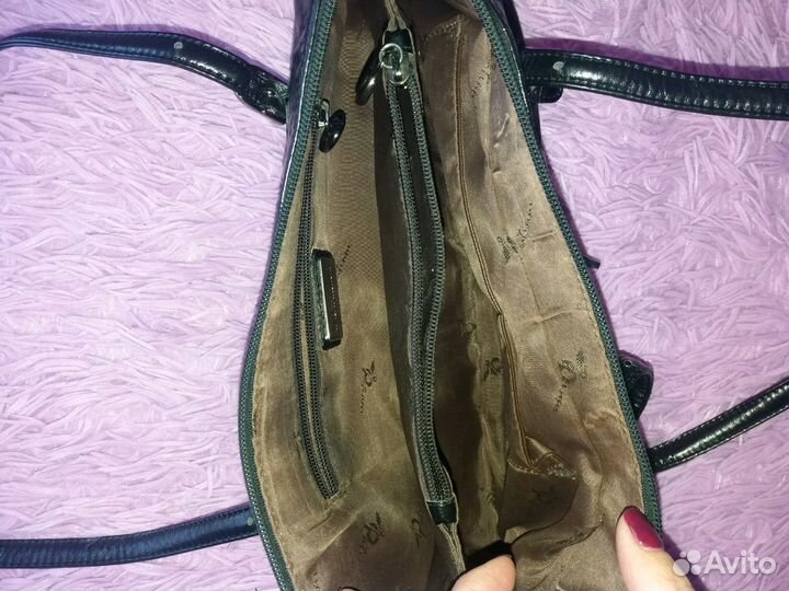 Сумка кожаная patinni