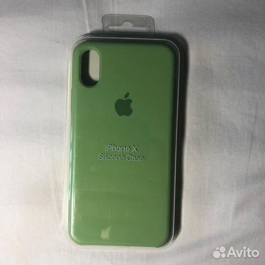 Защитные силиконовые чехлы для айфона «X»