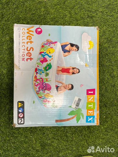 Надувной детский бассейн Intex 