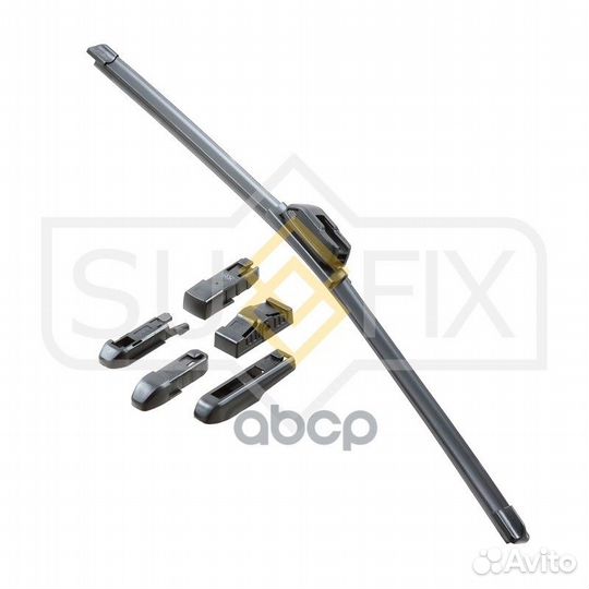 Щетка стеклоочистителя бескаркасная, 530мм 530