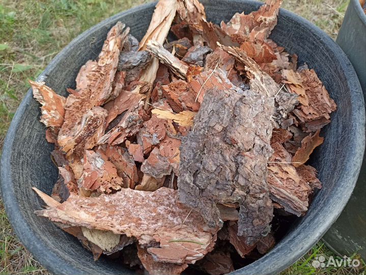 Кора сосны 120 литров