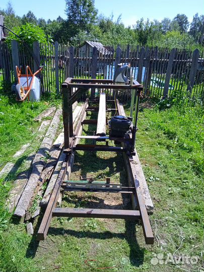 Шинная пилорама бензиновая