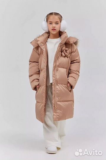 Пуховик пальто gnk 122,128,140