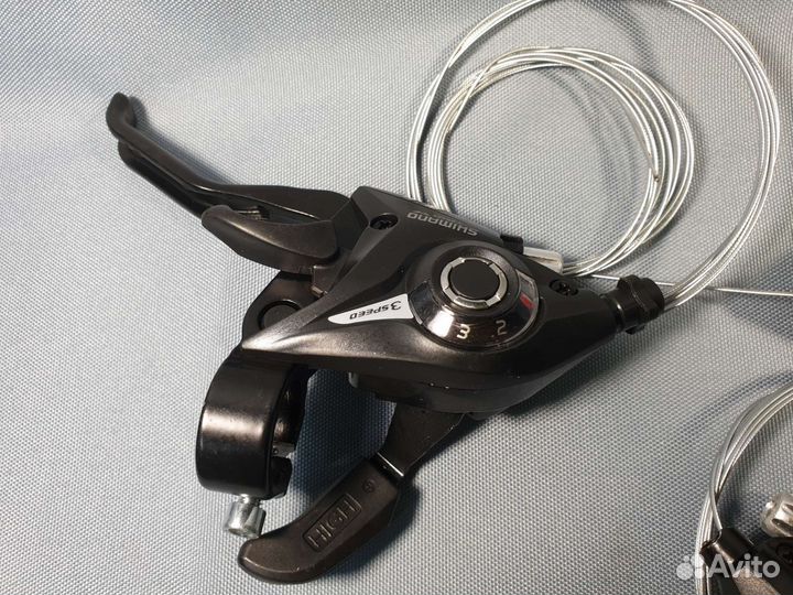 Манетка Shimano 3х7 3х8 и 3; 7; 8 ск. (replica)