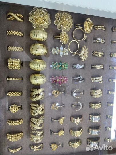 Кольца золотые