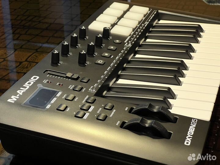 Новая Midi клавиатура M-Audio Oxygen 25 MKV