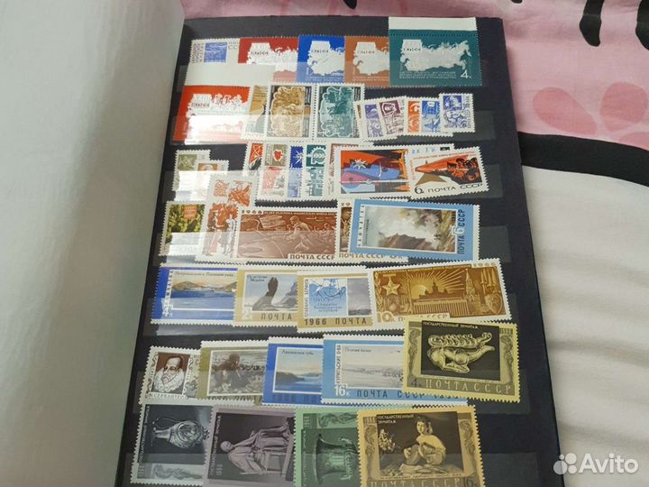 Почтовые марки ссср1966-1968год чистые