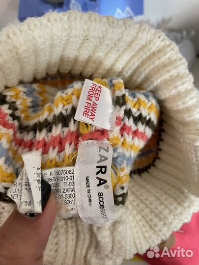 Шарф и снуд zara