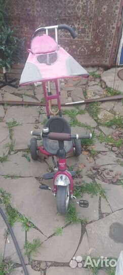 Детский трехколесный велосипед бу