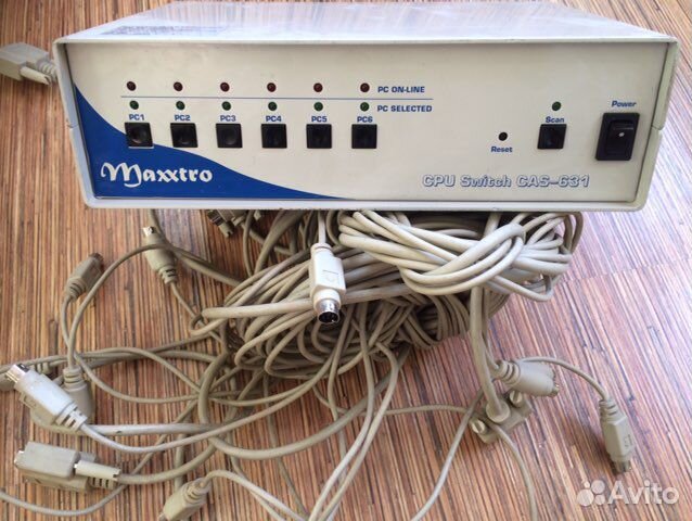 Cpu switch cas maxxtro 631